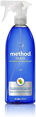 (2 Pack) - Method - Glass Cleaner Mint Spray | 828ml | 2 PACK BUNDLE