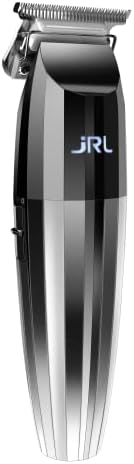 Amazon Series | JRL FreshFade 2020T Professional Hair Trimmer | Cool Blade Technology for Menβs Grooming | Rechargeable Stainless Steel Blades | Corrosion Proof (Silver)