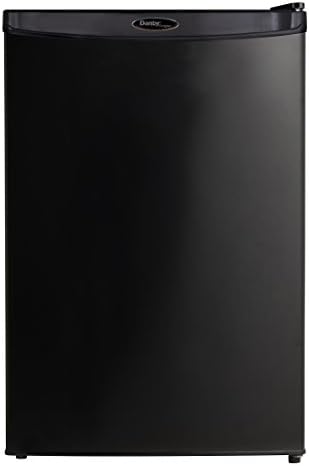 Danby Designer DAR044A4BDD-6 4.4 Cu.Ft. Mini Fridge, Compact Refrigerator for Bedroom, Living Room, Bar, Dorm, Kitchen, Office, E-Star in Black