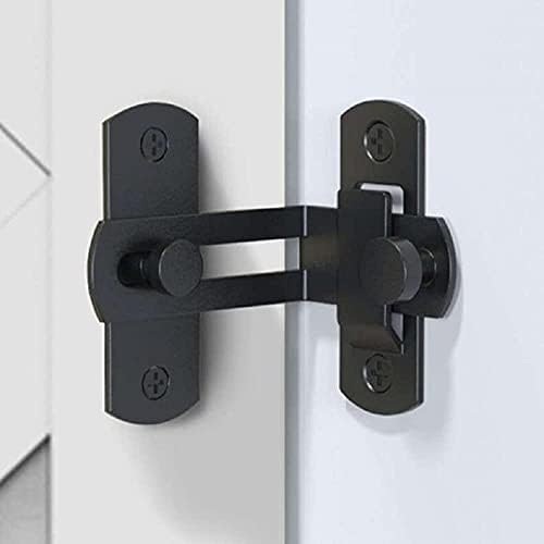 90 Degree Locking Privacy Lock Sliding barn Door Latch Right Angle Door Clasp cam Lock
