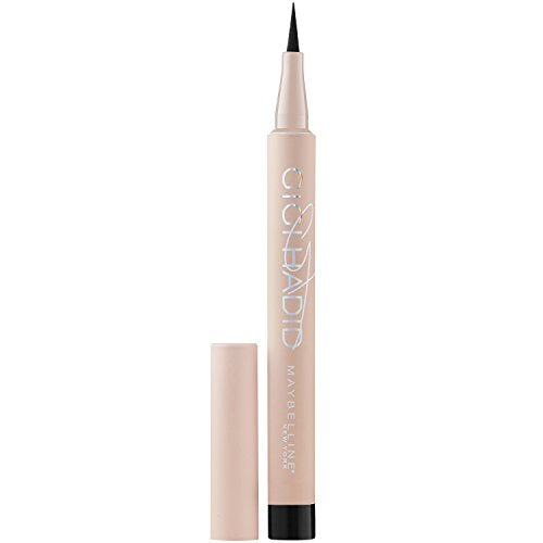 Maybelline New York Gigi Hadid Liquid Eyeliner, Black, 0.034 Ounce