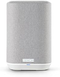 Denon Home 150 NV Wireless Speaker (White), 1" Tweeter, 3.5" Woofer, Home Speaker with HEOS Built-in, AirPlay 2, and Bluetooth, Multi-Room Streaming, Simple Setup, Compact Design