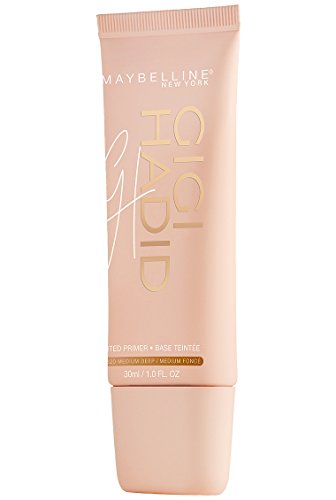 Maybelline New York Gigi Hadid Tinted Primer, Medium Deep, 1 Ounce