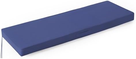 Bench Cushions for Outdoor Furniture, 48x18x3 Inch, Waterproof&Fade Resistant Outdoor Bench Cushion, Pation Bench Cushion, Patio Furniture Cushion, Outdoor Chair Cushions, Navy Blue