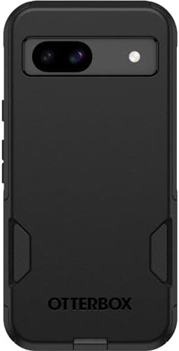 OtterBox Google Pixel 8a Commuter Series Case - Black, Slim & Tough, Pocket-Friendly, with Port Protection