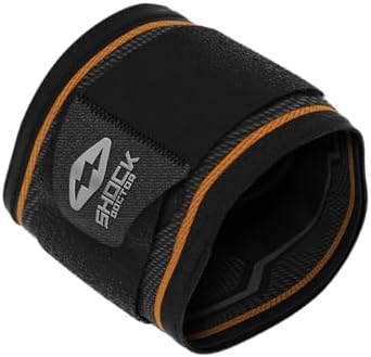 Shock Doctor Compression Knit Tennis/Golf Elbow Sleeve with Gel Support and Strap