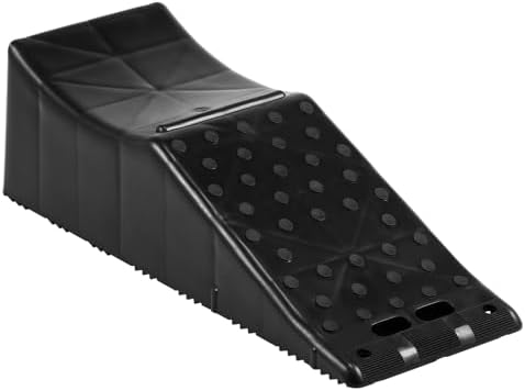 VEVOR Vehicle Ramp, Max. 20000 lbs/9 Ton Capacity Car Service Ramp, Effortlessly Lift 5.5" High, Durable Nonslip & Portable, for Routine Oil Change, Tire Replacement Repairs, Work with Low-Lying Car