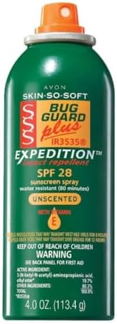 Avon Skin So Soft Bug Guard Plus IR3535 Expedition SPF 28 Spray