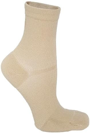 Apolla The Performance Compression Crew Socks for Men & Women, 20-30 mmHg, As Seen on Shark Tank, Ankle, No Show Sock, 1 pair