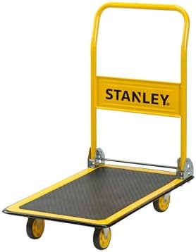 Stanley Steel Platform Truck-150KG, Yellow, SXWTD-PC527
