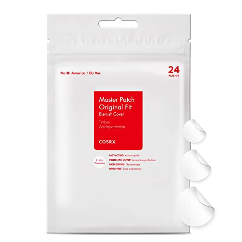 COSRX Acne Pimple Master Patch 144 Counts (24 patches 6 Packs) | A.D.F. Hydrocolloid Dressing | Quick & Easy Treatment