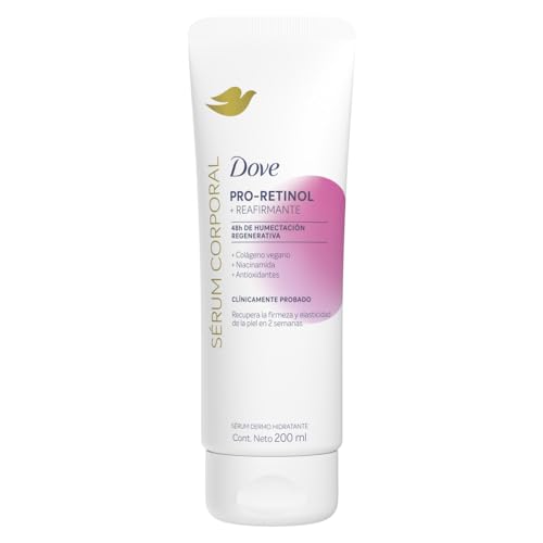 Dove Pro-Retinol Reafirmante Moisturizer, 48hr Hydration, Vegan Collagen, Niacinamide, Antioxidants, 6.8 fl oz
