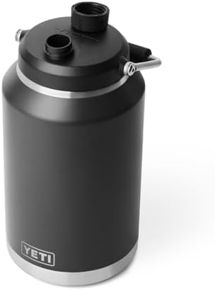 YETI Rambler Gallon Jug 2.0, Vacuum Insulated, Leakproof, Stainless Steel with MagCap, Black