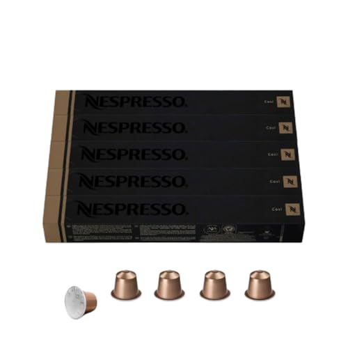 Nespresso Capsules Original Line, Cosi, Mild Roast Espresso Coffee, 50 Count Coffee Pods