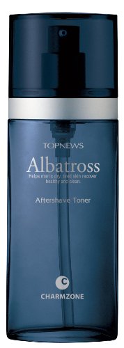 CHARMZONE Albatross Aftershave Toning Water Toner - Hydrating Moisturizing Nourishing and Soothing Aftershave Lotion Skincare for Men (130ml/4.4 fl.oz)