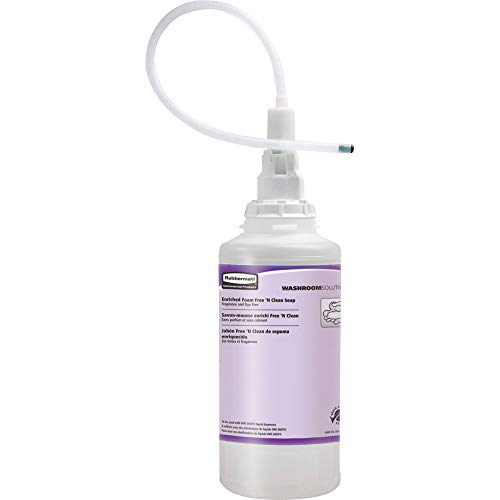 Rubbermaid Commercial Products Enriched Hand Soap Lotion with Moisturizers, Foam Soap - 1600 ml, Free N' Clean, Pack of 4