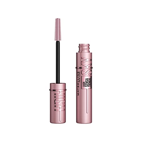 Maybelline Mascara & Eyeliner Bundle - Lash Sensational Sky High Volumizing Mascara, 1 Count and Unstoppable Mechanical Eyeliner, 1 Count