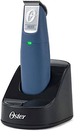Oster Professional Cordless Finisher Animal Trimmer with Rechargeable Battery, Blue