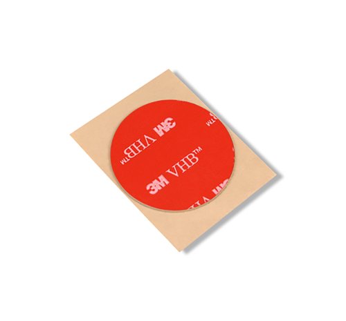 3M VHB Tape 4991, 0.75" Diameter in Circles (5/Pack) , Gray - 5-4991-3/4