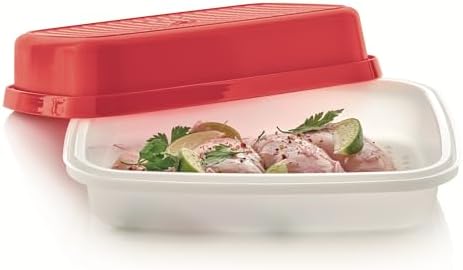 Tupperware Season-Serve Marinating Container, Dishwasher Safe and BPA Free Container (2.9 L/12.5 Cups)