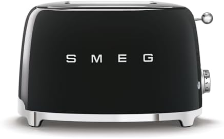 Smeg 50's Retro 4 - slice toaster (Black)