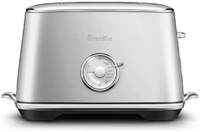 Breville BTA735BSS Toast Select Luxe Kitchen Toaster, 2 Slice, Brushed Stainless Steel