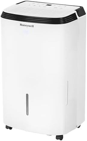Honeywell 4000 Sq. Ft. Dehumidifier for Home Basements & Large Rooms, with Mirage Display, Washable Filter and Filter Change Alert - 50 Pint (Previously 70 Pint)