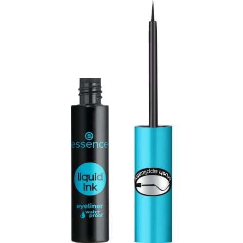 essence Liquid Ink Eyeliner Waterproof 01-3er Pack