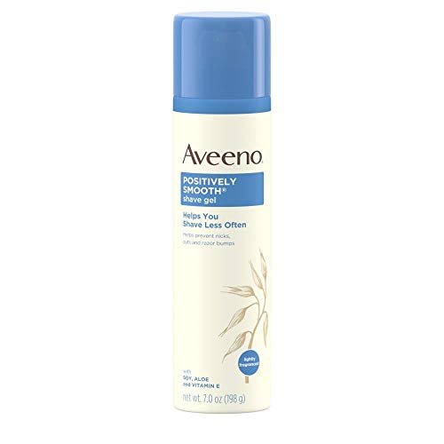 Aveeno - Active Naturals Positively Smooth Shave Gel with Natural Soy - 7 oz.