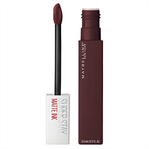MAYBELLINE Super Stay Matte Ink Liquid Lipstick Makeup Long Lasting High Impact Color Up to 16H Wear Composer Cherry Brown Mover Brown 1 Count Each