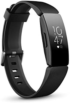 Fitbit Inspire HR Heart Rate & Fitness Tracker, One Size (S & L bands included), 1 Count (Renewed)