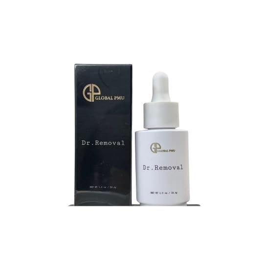 Microblading Pigment Removal Serum, 1oz, Instantly Lifts Unwanted Brow and Lip Color, Clear