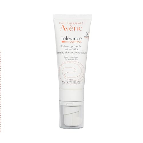 Avène Tolerance Control Soothing Skin Recovery Balm (previously Skin Recovery Cream Rich) New & Improved, Hypersensitive Dry Skin Moisturizer, No Preservative, Non-comedogenic, 1.3 Fl Oz