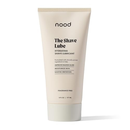 NEW Nood™ Shave Lube — Lightweight Shave Oil for Women & Men to Hydrate Skin, Protect Skin Barrier & Help Prevent Skin Irritation — Hyaluronic Acid Locks in Moisture Everywhere Hair Grows