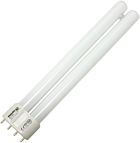 (10 Pack) Philips Lighting 35932-3 - PL-L 18W/835/4P - 18 Watt CFL Light Bulb - Compact Fluorescent - 4 Pin 2G11 Base - 3500K -