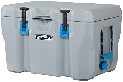 Lifetime 90820 55 Quart High Performance Cooler, Grey