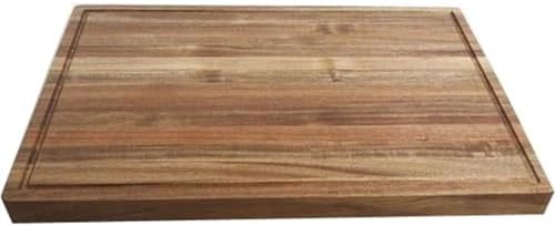Kenmore Kenosha Heavy Duty Acacia Wood Extra Large Cutting Board W/Juice Grove, 24x16-inch