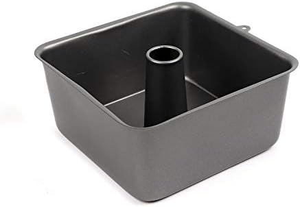 Ametalúrgica Non-Stick Square Angel Food Cake Pan 7 x 7 x 3-1/2 Inch High, 6-Cup Capacity