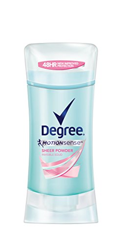 Degree Women Antiperspirant Deodorant Stick, Sheer Powder 2.6 oz