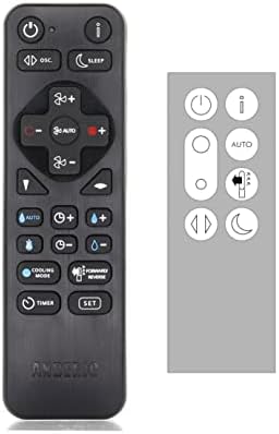 ANDERIC RRDYS01 for Dyson AM04 AM05 AM06 AM10 AM11 BP01 DP04 HP02 HP07 HP09 PH01 PH02 TP01 TP04 Upright Fan Remote Control