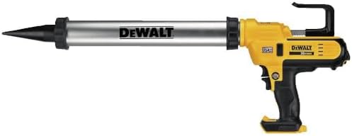 DEWALT 20V MAX* Cordless Caulking Gun, Sausage Pack, 300-600ml, Tool Only (DCE580B)
