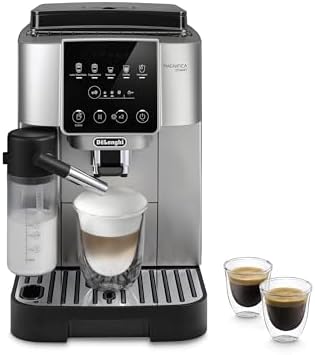 De'Longhi Magnifica Start Automatic Espresso Machine with Auto Milk Frother & Built in Grinder - 5 One-Touch Recipes, Easy-to-Clean, Home Barista Coffee Maker for Lattes, Cappuccino, Iced Coffee