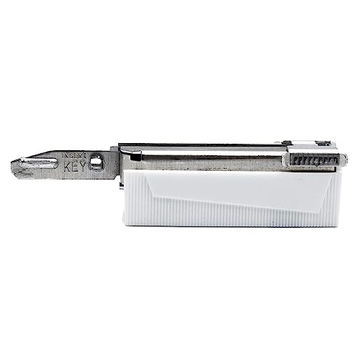 20 Platinum Chrome Injector Razor Blades in Key Dispenser for Modern and Vintage Injector razors, Made in the USA