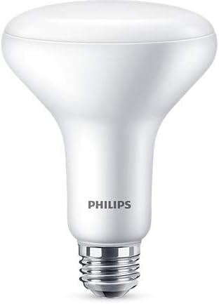PHILIPS LED Dimmable, Warm Glow Effect BR30 Light Bulb - Pack of 3 - EyeComfort Flicker Free - 7.2W = 65W, 650 Lumen - Soft White (2700K) - E26 Base - Indoor - Title 20