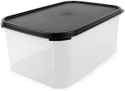 Tupperware Modular Mate Rectangle #2. Black Seal