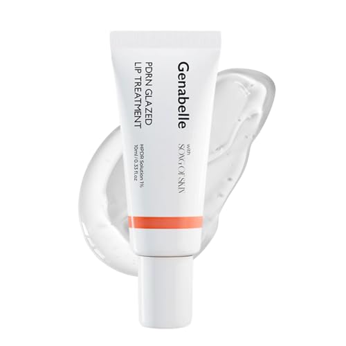 PDRN Glazed Lip Treatment – Hydrating & Plumping Lip Balm with PDRN & Peptides for Soft, Glossy Lips – Intensive Lip Repair & Moisture Lock- 0.33 fl oz