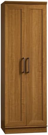 Sauder HomePlus Storage Pantry cabinets, L: 23.25" x W: 17" x H: 71.18", Sienna Oak