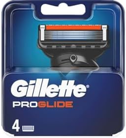 Gillette ProGlide Menβs Razor Blade Refills, 4 Count, with 5 Anti-Friction Blades for a Close, Long-Lasting Shave