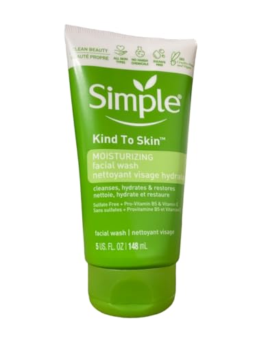 Simple Kind to Skin Moisturising Facial Wash (150ml) - Pack of 6