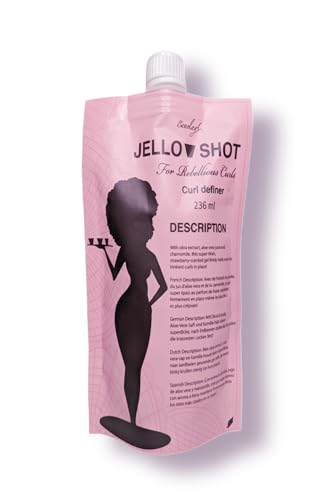 Ecoslay Jello Shot, Extra Firm Hold Gel, Super Thick, Aloe and Okra formula, 8oz